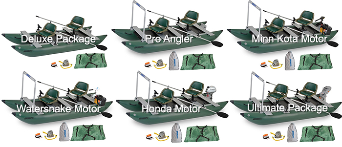 Sea Eagle 375FC FoldCat Inflatable Fishing Pontoon Bundles Cheapest Online Price
