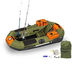 Packfish7 Raft Sea Eagle PackFish7 7ft Frameless Inflatable Fishing Boat PF7 Review ...