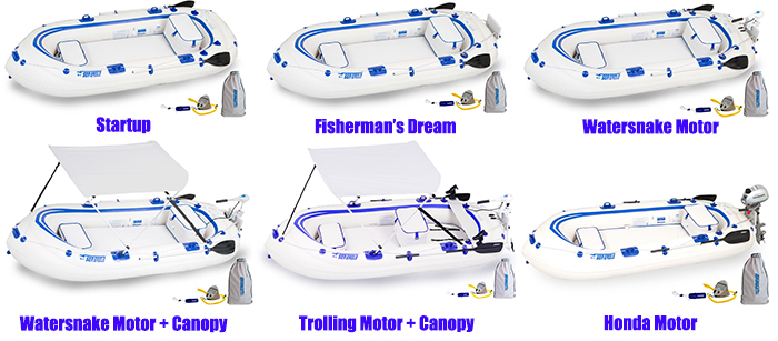 Sea Eagle SE9 Inflatable Boat Packages