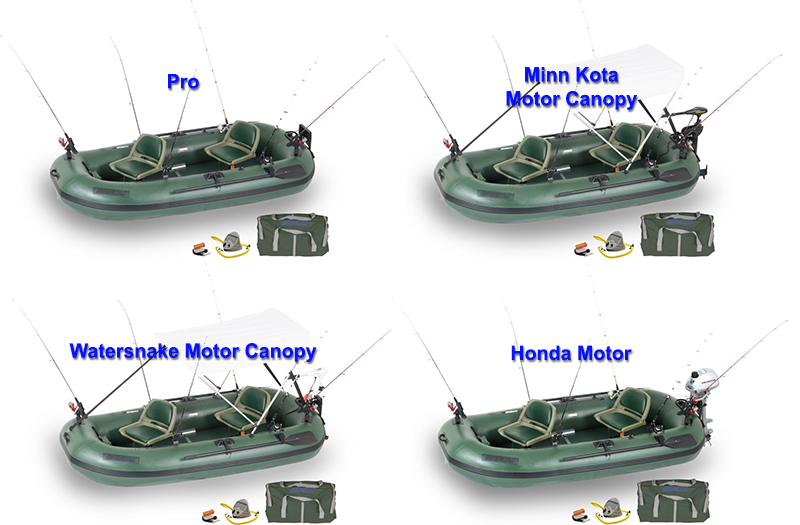 Sea Eagle STS10 Stealth Stalker 10 Inflatable Fishing Boat Packages