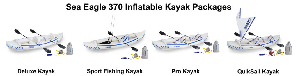 Sea Eagle SE 370 2 Person Inflatable Kayak Review Features - Take 2 The  Water