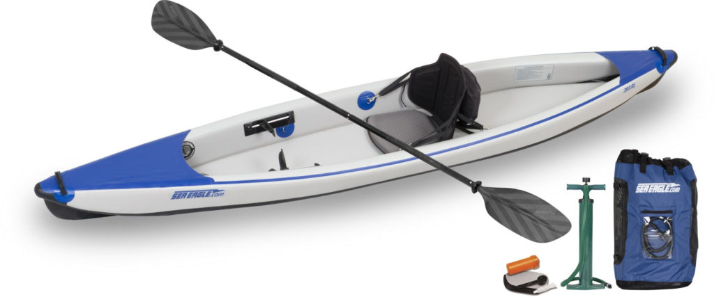 Worlds First Drop Stitch Kayak Sea Eagle 393rl RazorLite Inflatable Kayak