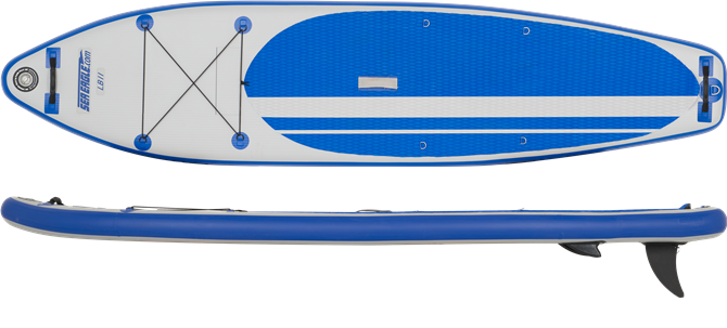 Specification & Features Sea Eagle LongBoard 11 Inflatable Stand-Up Paddle Board Deluxe Package