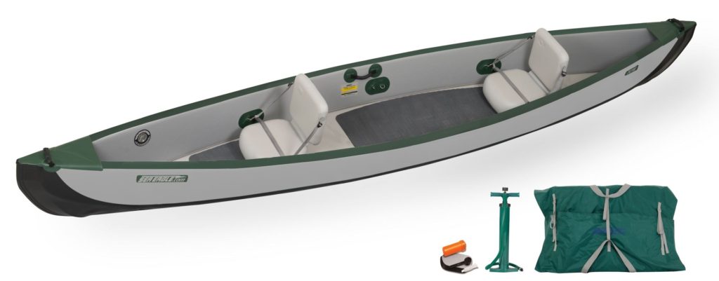 Features of Sea Eagle Travel Canoe TC16 Inflatable Canoe