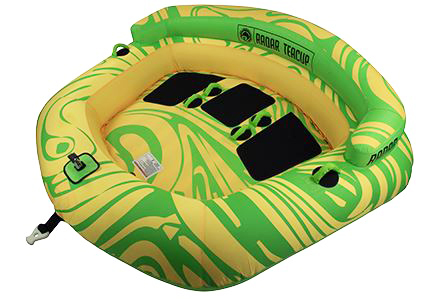 Find Cheapest Online Price Radar Teacup 3 Person Towable Tube